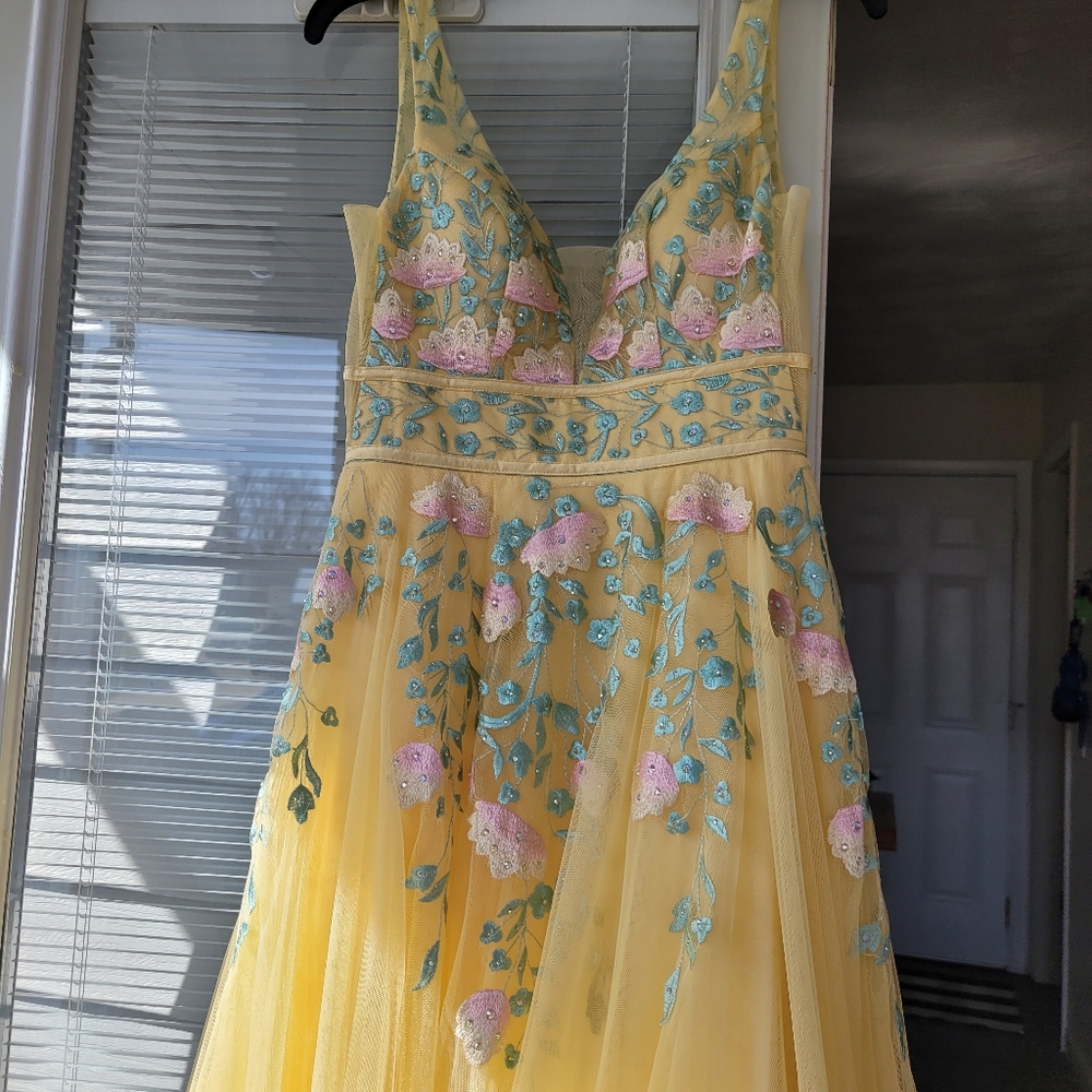 Yellow Prom Dress